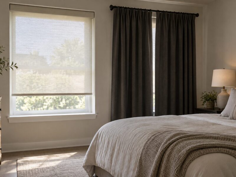 Blackout and light-filtering window treatments for Kansas City homes